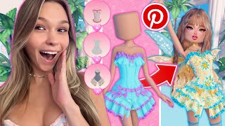 Testing Top PINTEREST Hacks in Dress to Impress