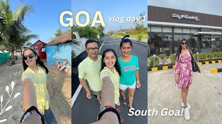 GOA VLOG DAY 1 | South Goa, Staying at Fairfield by Marriot benaulim! | room tour \u0026 a day in Goa🏝