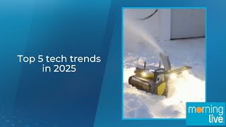 Top 5 tech trends in 2025