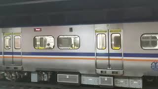 1257次基隆發車經由山線開往三義的EMU701車王+EMU702阿福號區間車