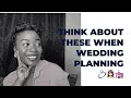 THINGS I WISH I KNEW DURING WEDDING PLANNING *Tips*