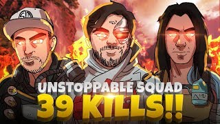 Unstoppable squad!? 39 kills w/ TSM Viss \u0026 Grimmmz! WORLD RECORD PLAYS