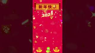 2025 新年快乐 Happy New Year