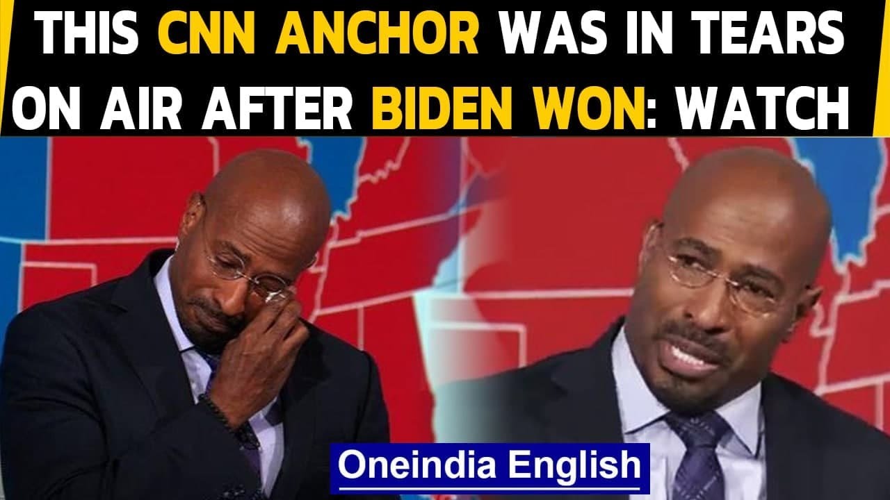 CNN Anchor Van Jones Breaks Down In Tears On Air As Joe Biden Wins ...