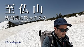 【至仏山】残雪期に登ってみた（2023年4月28日）