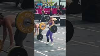 Woman's Crossfit Athlete Dani Elle Speegle Workout game #motivation #shorts