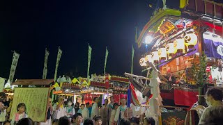 2023.7.28 中津祇園　上祇園巡行・下祇園「お宮入り」　大分県中津市