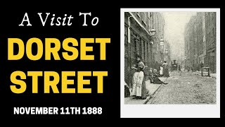 A Sunday Night In Dorset Street, Spitalfields - 11th November 1888.