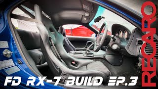 FD RX-7 Build EP. 3: Installing a new RECARO!