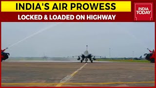 India's Air Prowess: Mega IAF Jets Touchdown On Barmer Highway | India Today