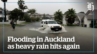 Flooding in Auckland as heavy rain hits again | nzherald.co.nz