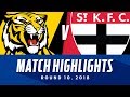 Match Highlights: Richmond v St Kilda | Round 10, 2018 | AFL