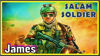 Salaam Soldier - Lyric Video Song (Kannada) | James | Puneeth Rajkumar  | Puneeth hits |