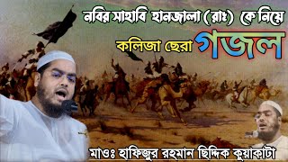 হানজালা (রাঃ) কে নিয়ে কলিজা ছেরা গজল। মাওঃ হাফিজুর রহমান  হুজুরের কন্ঠে।Islamic Song