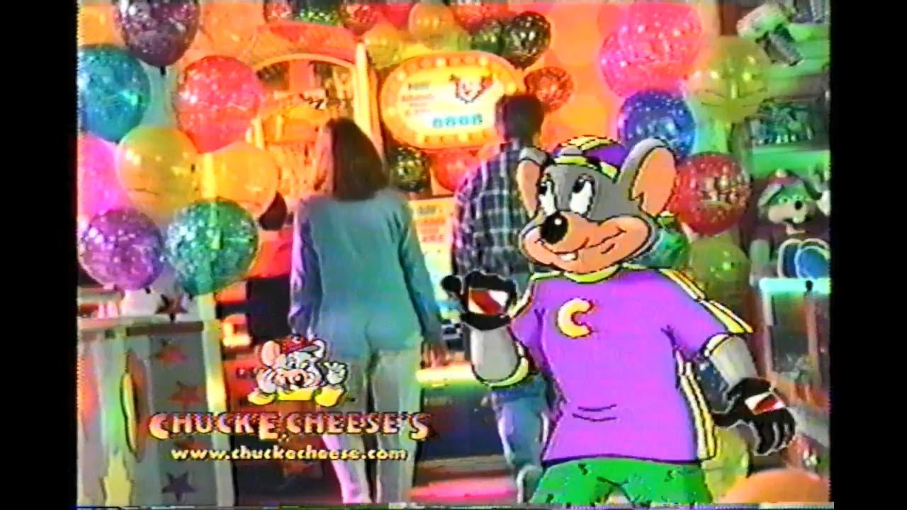 Chuck E Cheese Commercial From 2001 Youtube