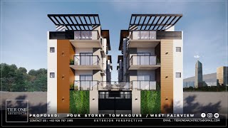 4 Storey 6 Units Townhouse - West Fairview Project - Tier One Architects