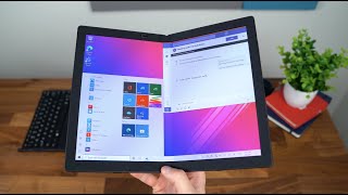 Lenovo ThinkPad X1 Fold: Foldable Laptop Screen Unboxing and Hands On!