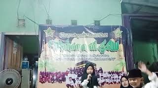 Penampilan Santri TPQ Baitul Ilmi Memperingati Maulid Nabi Muhammad SAW 2023