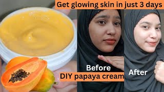 DIY Papaya Face Cream || 1 बार लगाने से ही दिखेगा फर्क स्किन की सारी प्रॉब्लम हमेशा के लिए खत्म