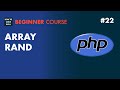 22: How to get a random PHP array element - PHP 7 Tutorial