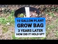 VIVOSUN 10 Gallon Grow Bags Review  - Still Holding up after 3 Years