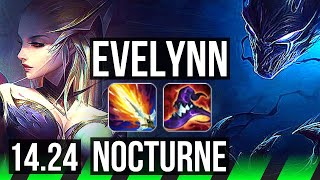 EVELYNN vs NOCTURNE (JGL) | NA Master | 14.24