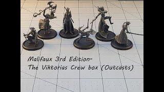 Wyrd Miniatures:  Unboxing the Malifaux 3rd Edition Viktorias Crew!