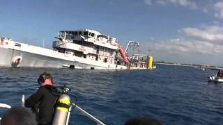 Kittiwake Sinking Topside