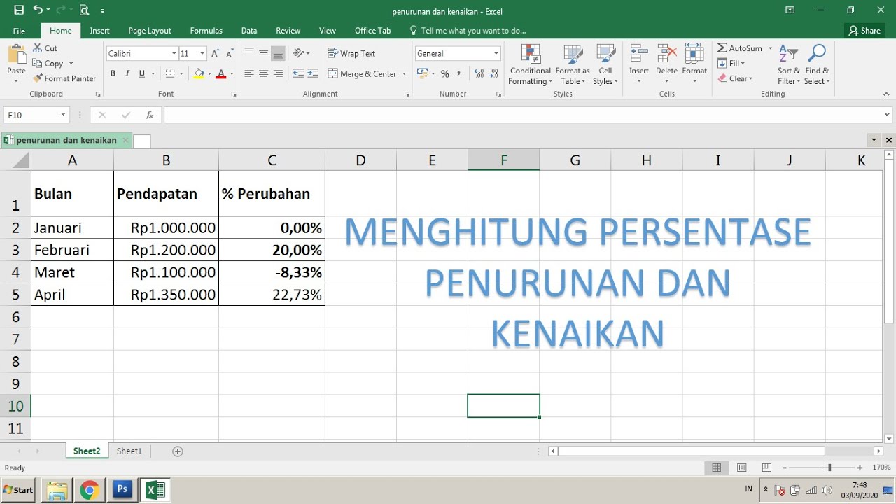 Cara Menghitung Harga Sebelum Ppn Di Excel - Delinewstv