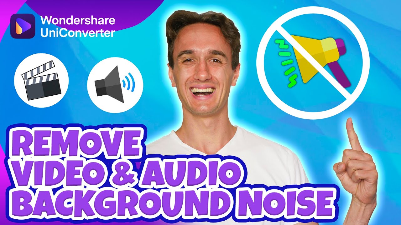 Remove Noise From Video And Audio With A Single Click! - YouTube