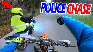 Dirtbike Police Getaway - Cop VS Motorcycle | Ktm EXC 250