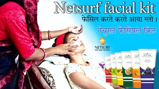 Netsurf Facial Kit | Netsurf facial kit step by step | Netsurf Facial Kit review