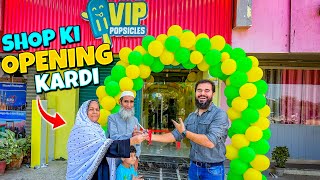 Alhamdulillah shop ki opening hogai 💝🍦Ammi abbu ne opening kardi ❤️