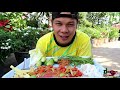 ส้มตำปลาร้าเผ็ดๆอากาศฮ้อนๆ แซ่บของแท้เลยครับพี่น้อง hongpong channel