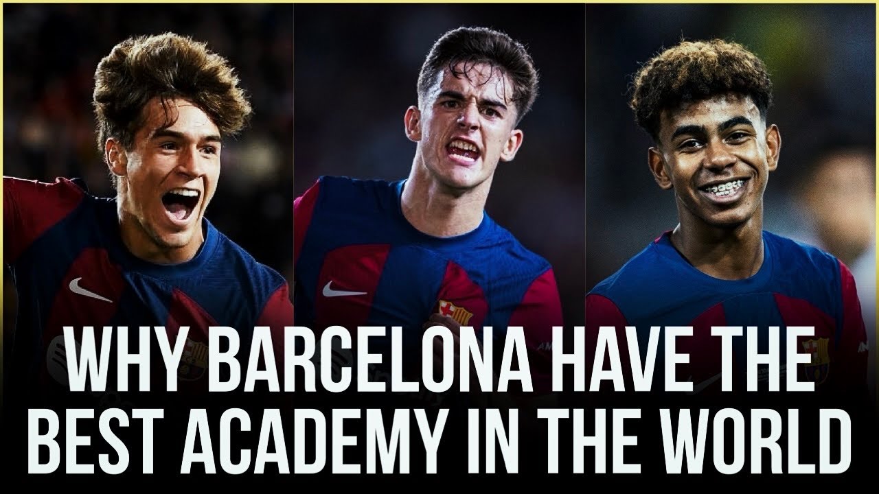 Why FC Barcelona Have The Best Academy In The World: Gavi, Marc Guiu ...