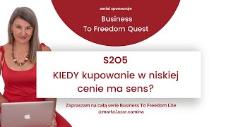 Czy kupowanie w niskiej cenie ma sens? KIEDY ma sens? [BFQ Lite S2O5]