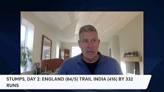 Match Day LIVE | England v India, Final Test, Day 2 stumps