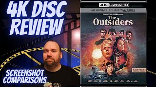 THE OUTSIDERS 4K DISC REVIEW WITH SCREENSHOT COMPARISONS