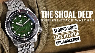 The Shoal Deep by First Stage Watches - Second Hour X Jack Hypoxia Collaboration