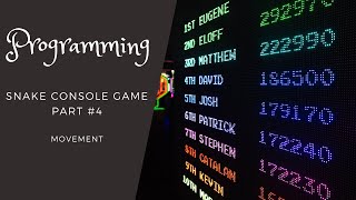 Visual Basic Programming: Creating Snake Console Game - Part 1