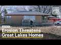 Erosion and High Water Levels Are Threatening Great Lakes Homes | NowThis