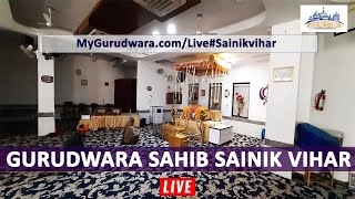 ☬ 15-Feb-2025 LIVE !! Gurudwara Sahib Sainik Vihar (Morning) | 🔴 MyGurudwara.com