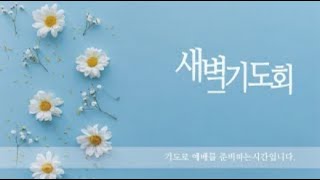 구미중앙교회 새벽기도회 (2024,11,07, 목)