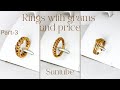 Gold rings with price and grams |2023| Bahrain |goldcity|evershine jewellery