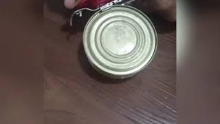 How to open a can || Use of can opener || টিনের কৌটা খোলার সহজ উপায়