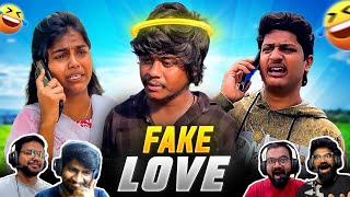 FAKE LOVE😂😂 || Aaryan Ajay Shorts REACTION #5