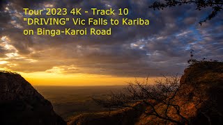 10 - Driving from Vic Falls to Kariba on the infamous Binga-Karoi Road - Track 10 - Tour 2023 4k