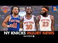 MAJOR Knicks Injury News on Jalen Brunson, Julius Randle & Mitchell Robinson