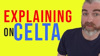 CELTA TTT Tips: Explain Less