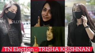 TN election 2021 || Trisha krishnan